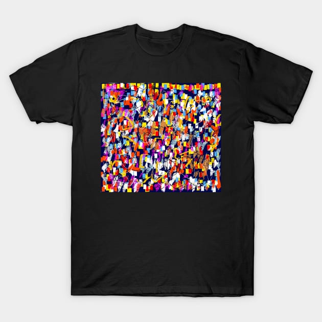 Garabato multicolor T-Shirt by osileig